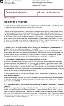 Domande e risposte 27 novembre 2020