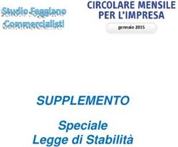 SUPPLEMENTO Speciale Legge di Stabilità - gennaio 2015