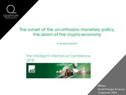 The sunset of the un-orthodox monetary policy, the dawn of the crypto-economy - The Intelligent Alternative Conference 2018
