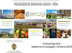 Festival Agri Risk Madonna di Campiglio, 23 Marzo 2019