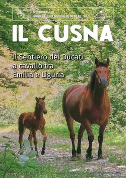 Il Sentiero dei Ducati a cavallo tra Emilia e Liguria