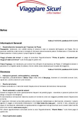 Belize Informazioni Generali - Viaggiare Sicuri