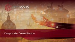 Corporate Presentation - Enway
