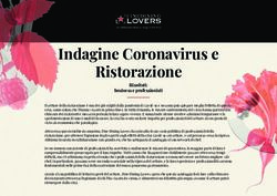 Indagine Coronavirus e Ristorazione - Risultati: business e professionisti - Fine Dining Lovers