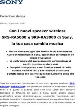 Con i nuovi speaker wireless SRS-RA5000 e SRS-RA3000 di Sony, la tua casa cambia musica