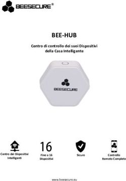 BEE-HUB Centro di controllo dei suoi Dispositivi della Casa Intelligente - Centro dei Dispositivi - BeeSecure
