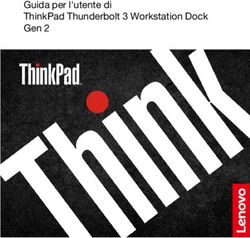 Guida per l'utente di ThinkPad Thunderbolt 3 Workstation Dock Gen 2