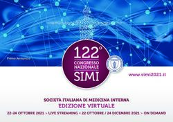 EDIZIONE VIRTUALE www.simi2021.it - 22+24 OTTOBRE 2021 LIVE STREAMING , 22 OTTOBRE / 24 DICEMBRE 2021 ON DEMAND - Società Italiana di ...