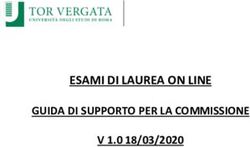 ESAMI DI LAUREA ON LINE - GUIDA DI SUPPORTO PER LA COMMISSIONE V 1.0 18/03/2020 - Ingegneria Meccanica