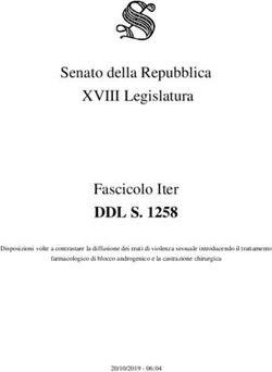 DDL S. 1258 Fascicolo Iter - Senato della Repubblica XVIII Legislatura