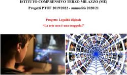 ISTITUTO COMPRENSIVO TERZO MILAZZO (ME) - Progetti PTOF 2019/2022 - annualit&agrave; 2020/21 Progetto Legalit&agrave; digitale "La rete non &egrave; una trappola!" ...