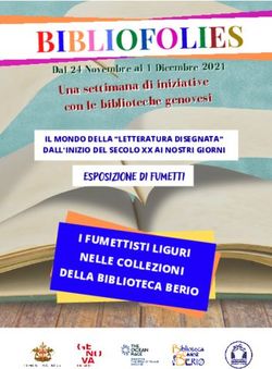 BIBLIOFOLIES Una settimana di iniziative con le biblioteche genovesi - Visitgenoa
