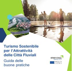 Turismo Sostenibile per l'Attrattivit&agrave; delle Citt&agrave; Fluviali - Guida delle buone pratiche