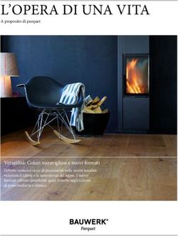 L'OPERA DI UNA VITA - Bauwerk Parkett