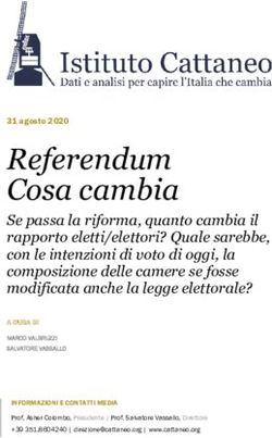 Referendum Cosa cambia - Istituto Cattaneo