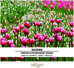 INCONTRI PERIODICO DI INFORMAZIONE AVEDISCO ANNO XIII - NUMERO 2 - MARZO - APRILE 2017