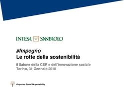 #Impegno Le rotte della sostenibilità - Il Salone della CSR e dell'innovazione sociale Torino, 31 Gennaio 2018