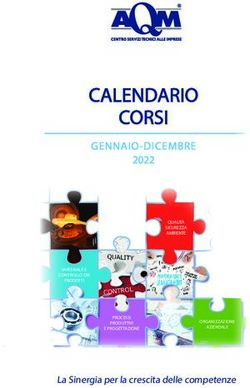 CALENDARIO CORSI GENNAIO-DICEMBRE 2022 - La Sinergia per la crescita delle competenze - AQM Srl