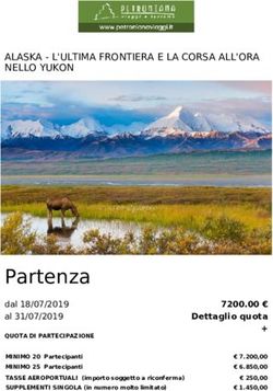 Partenza - ALASKA - L'ULTIMA FRONTIERA E LA CORSA ALL'ORA NELLO YUKON - Petroniana Viaggi