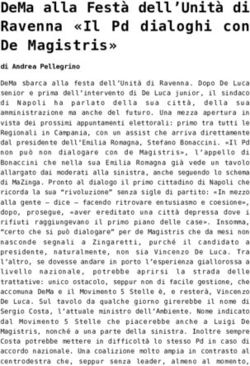 DEMA ALLA FESTÀ DELL'UNITÀ DI RAVENNA "IL PD DIALOGHI CON DE MAGISTRIS" - CRONACHE SALERNO
