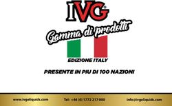 PRESENTE IN PIU DI 100 NAZIONI - EDIZIONE ITALY www.ivgeliquids.com