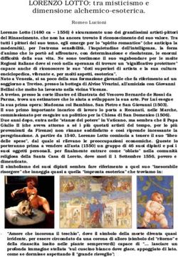 LORENZO LOTTO: tra misticismo e dimensione alchemico-esoterica.