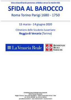 SFIDA AL BAROCCO Roma Torino Parigi 1680 1750