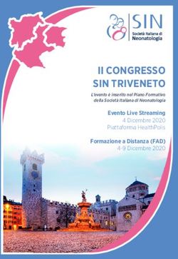 II CONGRESSO SIN TRIVENETO - EVENTO LIVE STREAMING 4 DICEMBRE 2020 PIATTAFORMA HEALTHPOLIS