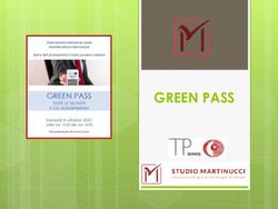 GREEN PASS - Studio Associato
