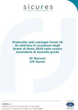 Protocollo anti-contagio Covid-19 da adottare in occasione degli Esami di Stato 2020 nella scuola secondaria di secondo grado IP Marconi ITE ...
