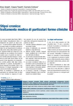 Stipsi cronica: trattamento medico di particolari forme cliniche - Simg