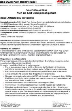NGK Go Kart Championship 2022 - CONCORSO A PREMI