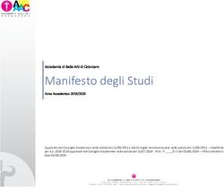 Manifesto degli Studi - ABA Catanzaro