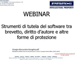 WEBINAR Strumenti di tutela del software tra brevetto, diritto d'autore e altre forme di protezione - UniGe.it