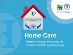 Home Care Progetto di integrazione tra ASL BI e territorio dedicato ai pazienti fragili - ANCI Piemonte