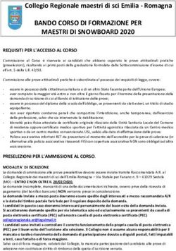 BANDO CORSO DI FORMAZIONE PER MAESTRI DI SNOWBOARD 2020