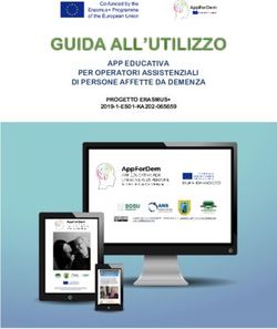 GUIDA ALL'UTILIZZO APP EDUCATIVA PER OPERATORI ASSISTENZIALI DI PERSONE AFFETTE DA DEMENZA - Anziani e non solo