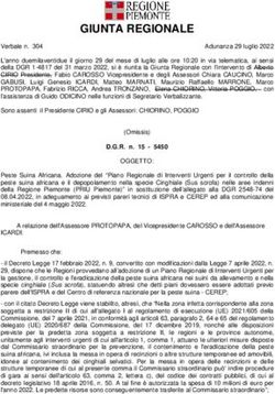 GIUNTA REGIONALE - Regione Piemonte