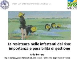 La resistenza nelle infestanti del riso: importanza e possibilità di gestione - Aldo Ferrero - Aipp