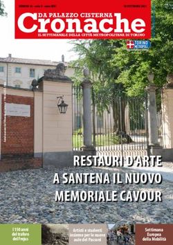 Cronache - Città Metropolitana di Torino...