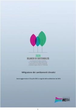 Mitigazione dei cambiamenti climatici - Gruppo Hera