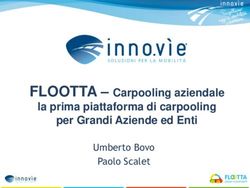FLOOTTA - Carpooling aziendale - la prima piattaforma di carpooling per Grandi Aziende ed Enti - Trento Smart City Week 2018