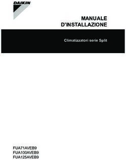 MANUALE D'INSTALLAZIONE - Climatizzatori serie Split - FUA71AVEB9 FUA100AVEB9 FUA125AVEB9 - Daikin