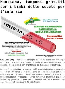 Manziana, tamponi gratuiti per i bimbi delle scuole per l'infanzia