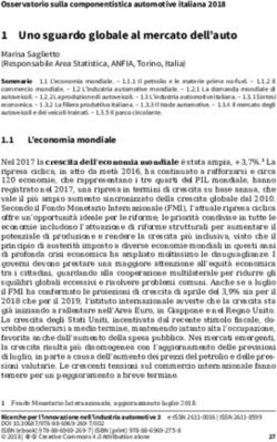 Uno sguardo globale al mercato dell'auto - Marisa Saglietto (Responsabile Area Statistica, ANFIA, Torino, Italia) - Edizioni Ca ...