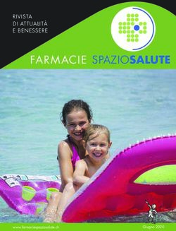 FARMACIE SPAZIOSALUTE - RIVISTA DI ATTUALITÀ E BENESSERE - Farmacia Federale Massagno