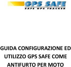 GUIDA CONFIGURAZIONE ED UTILIZZO GPS SAFE COME ANTIFURTO PER MOTO