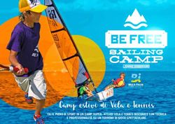 Camp estivi di Vela e Tennis - FAI IL PIENO DI SPORT IN UN CAMP SUPER-ATTIVO! VELA E TENNIS INSEGNATE CON TECNICA E PROFESSIONALIT&Agrave; SU UN TERRENO ...