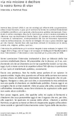 La mia missione è decifrare la nostra forma di vita