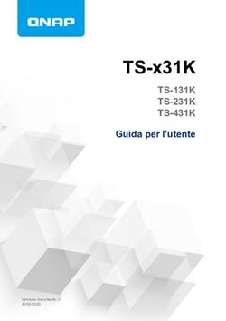 TS-x31K TS-131K TS-231K TS-431K - Guida per l'utente - Versione documento: 2 20/04/2020 - Etilize Content Server